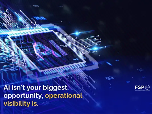 AI isn't your biggest opportunity, operational visibility is