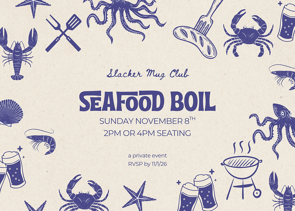 Mug Club Seafood Boil