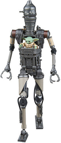 Thumbnail: Star Wars: The Mandalorian - Black Series - Deluxe IG-12 & Grogu Action Figures