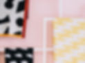 Hanging Fabric with Patterns