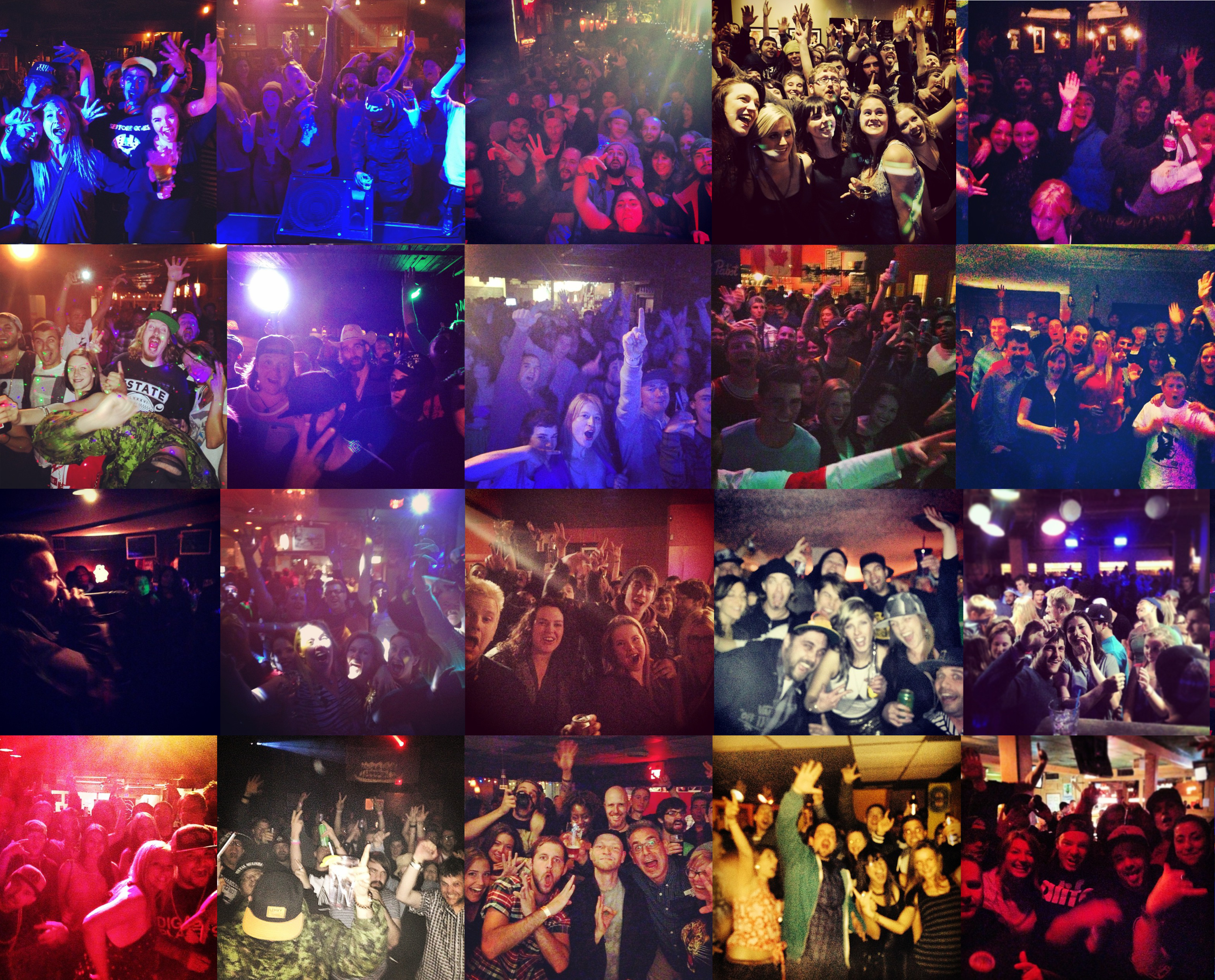 Rel McCoy crowd collage