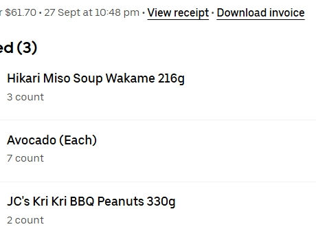 bought soup and kri kri nuts last night and transferred 22 bucks last night coincidence.. after my walter post during the day..