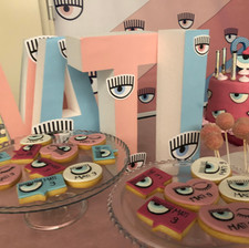 Compleanno Matilde, tema Chiara Ferragni