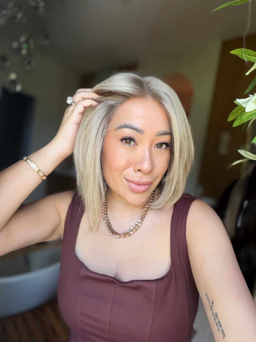 Thumbnail: Claire 12” Full Hand Tied Wig (M)
