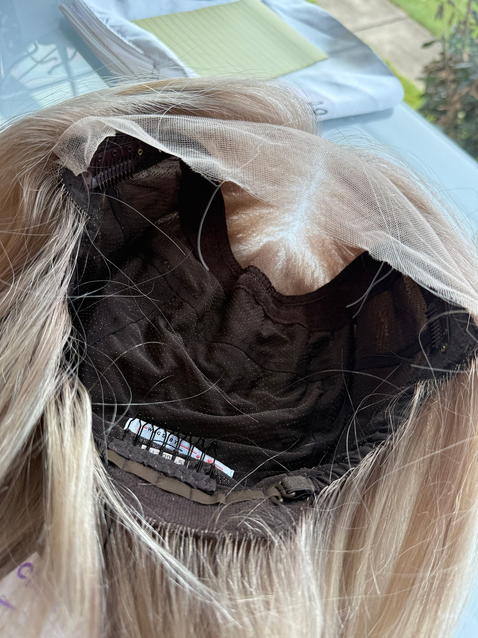 Thumbnail: Claire 12” Full Hand Tied Wig (M)