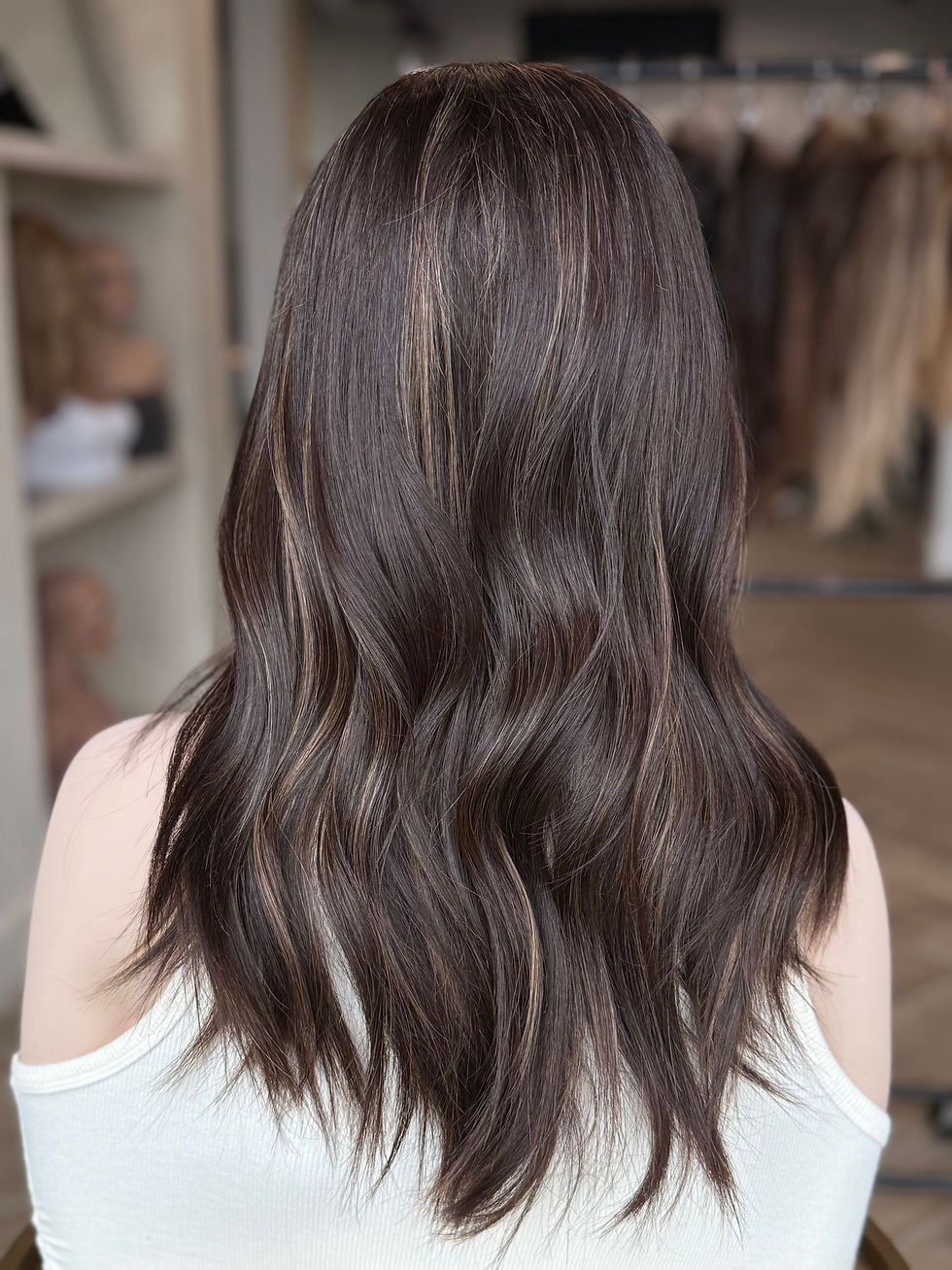 Thumbnail: Rudy 19” Full Hand Tied Wig (XS)