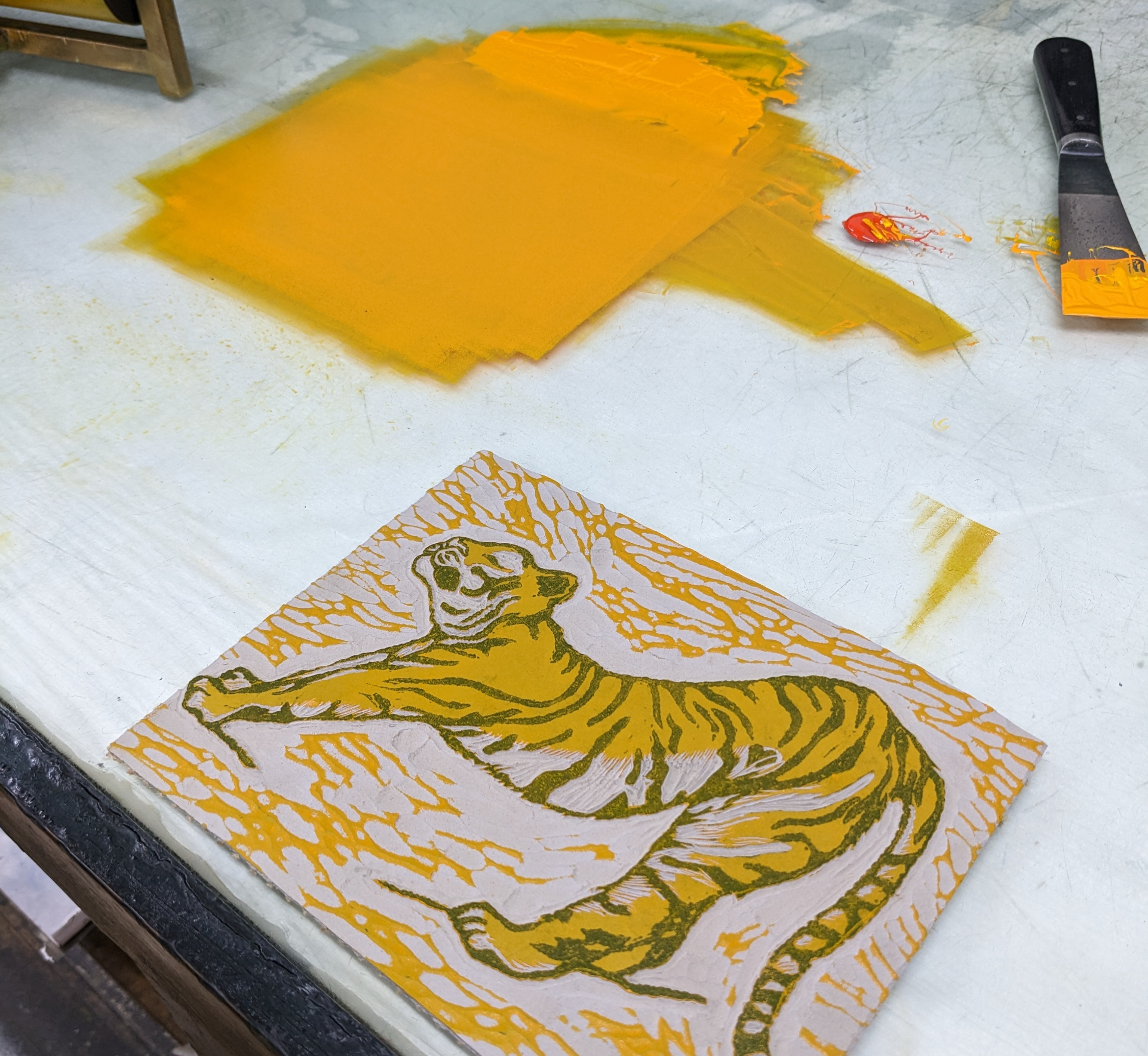 November: Beginners Lino Printing
