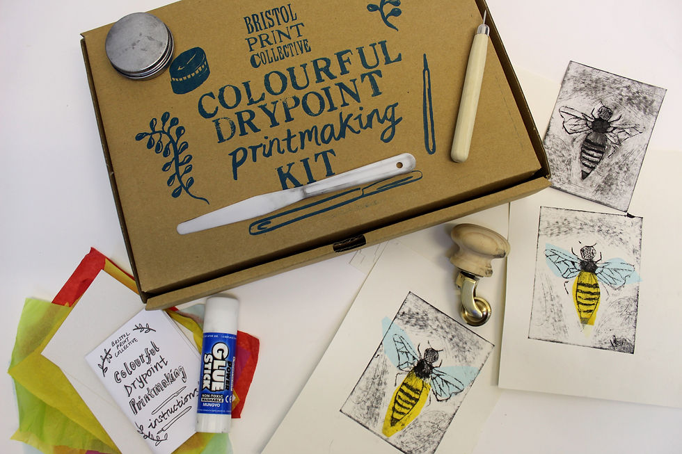 Colourful Drypoint Kit Bristol Print Collec