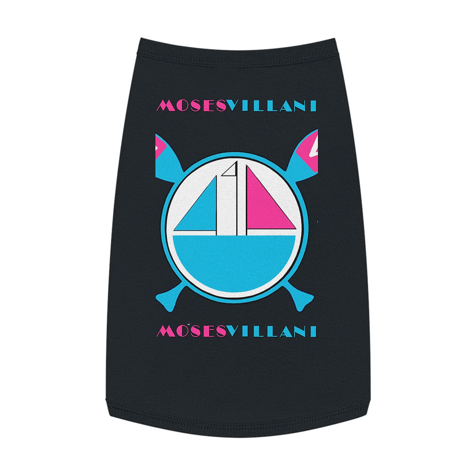 Thumbnail: Colorful Graphic Pet Tank Top for Stylish Dogs - Perfect for Summer Adventures