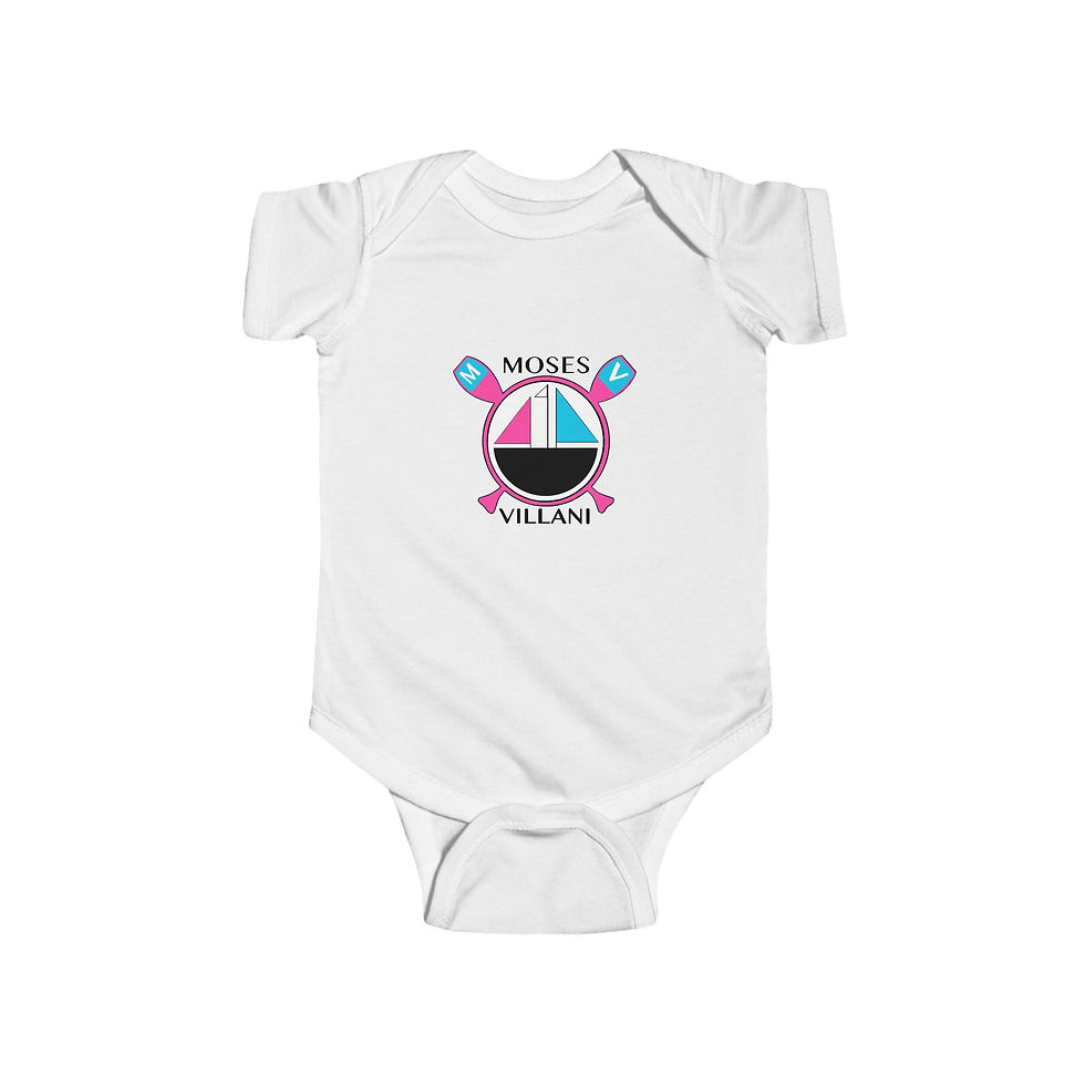 Custom Sailboat Infant Bodysuit - Moses Villani Design