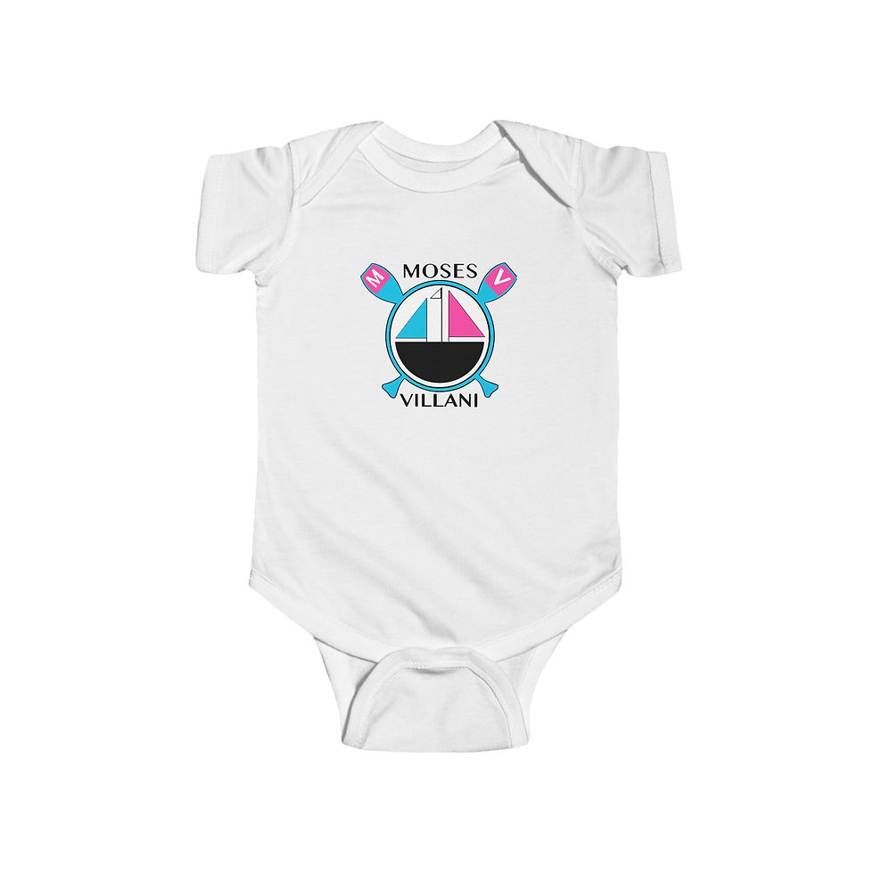 Nautical Themed Infant Bodysuit - 'Moses Villani'