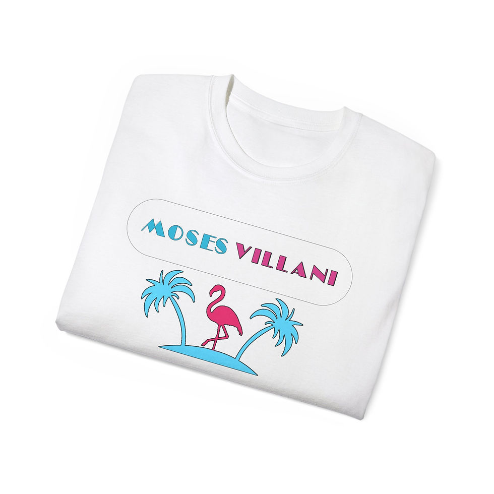 Thumbnail: Retro Flamingo Graphic Unisex Ultra Cotton Tee