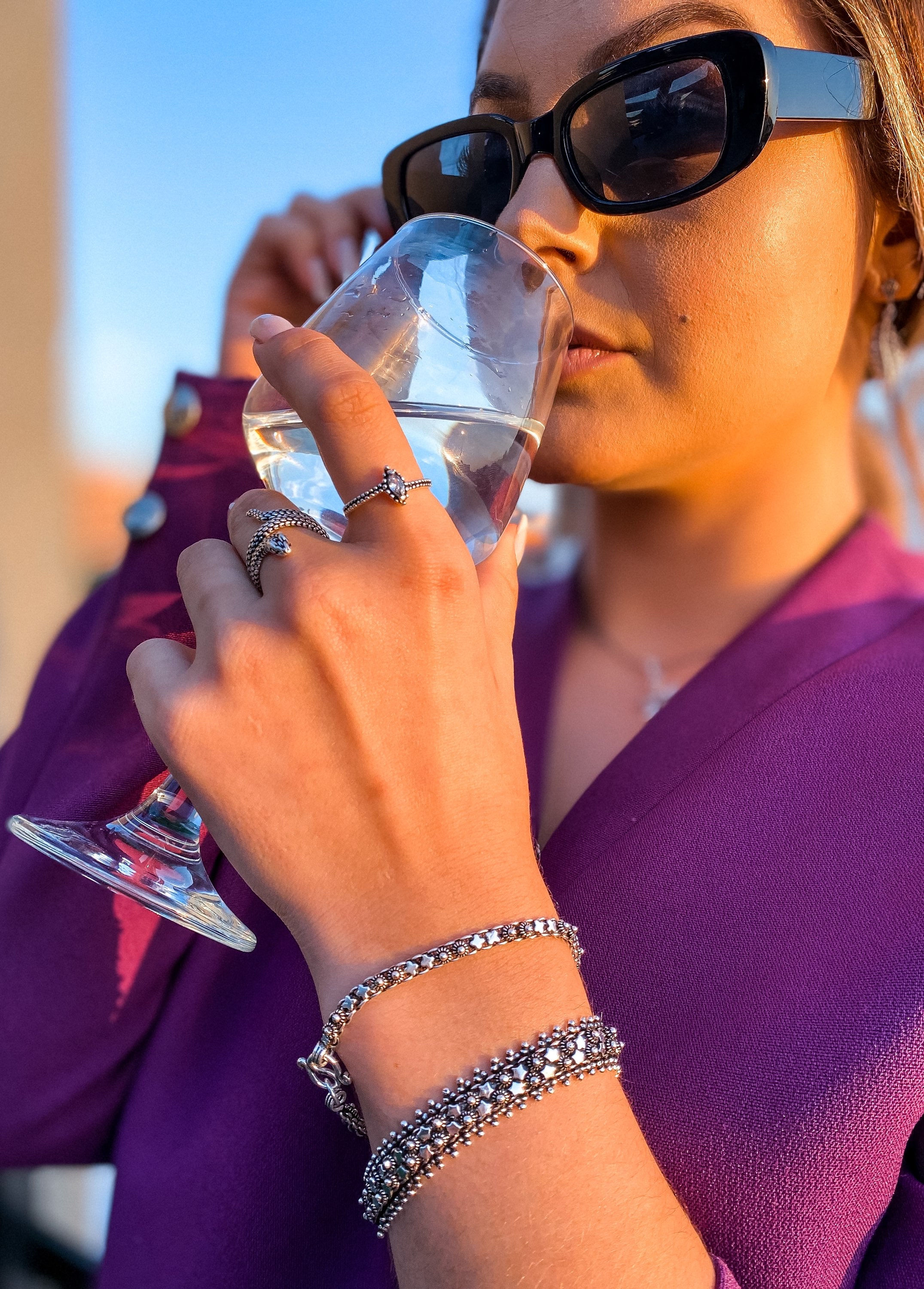 Pulseira Pekum 1 Fileira – Prata 925 ✨ 