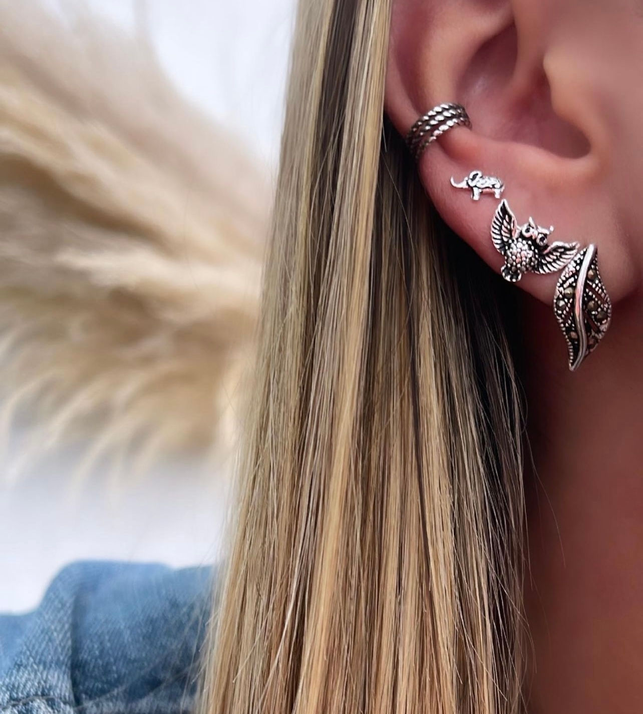 Piercing argola 3 fios bali