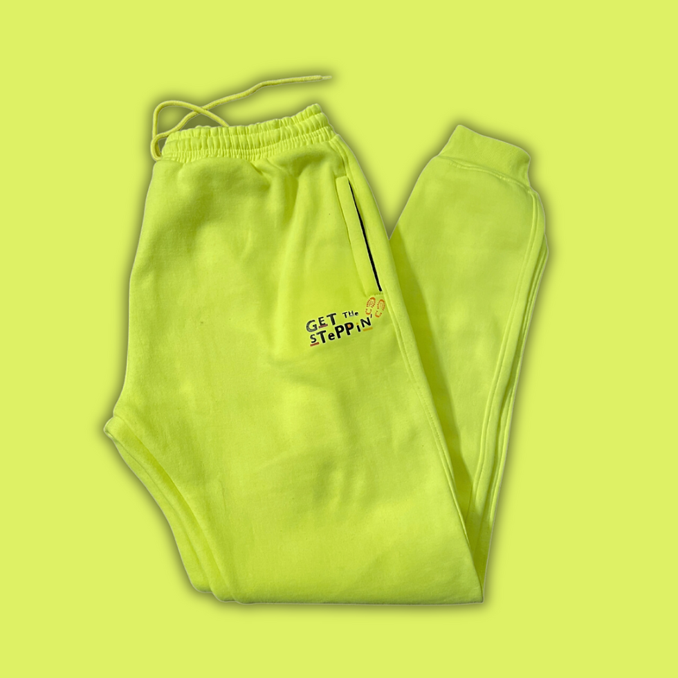 Sweat Pants - Highlighter Green