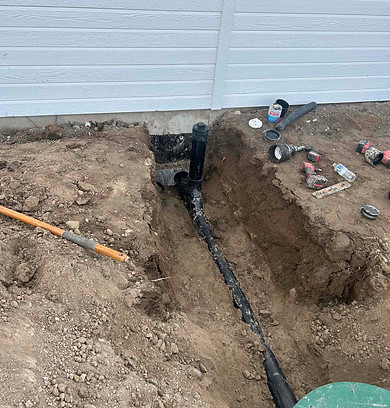 Cleanout Install for a new system
