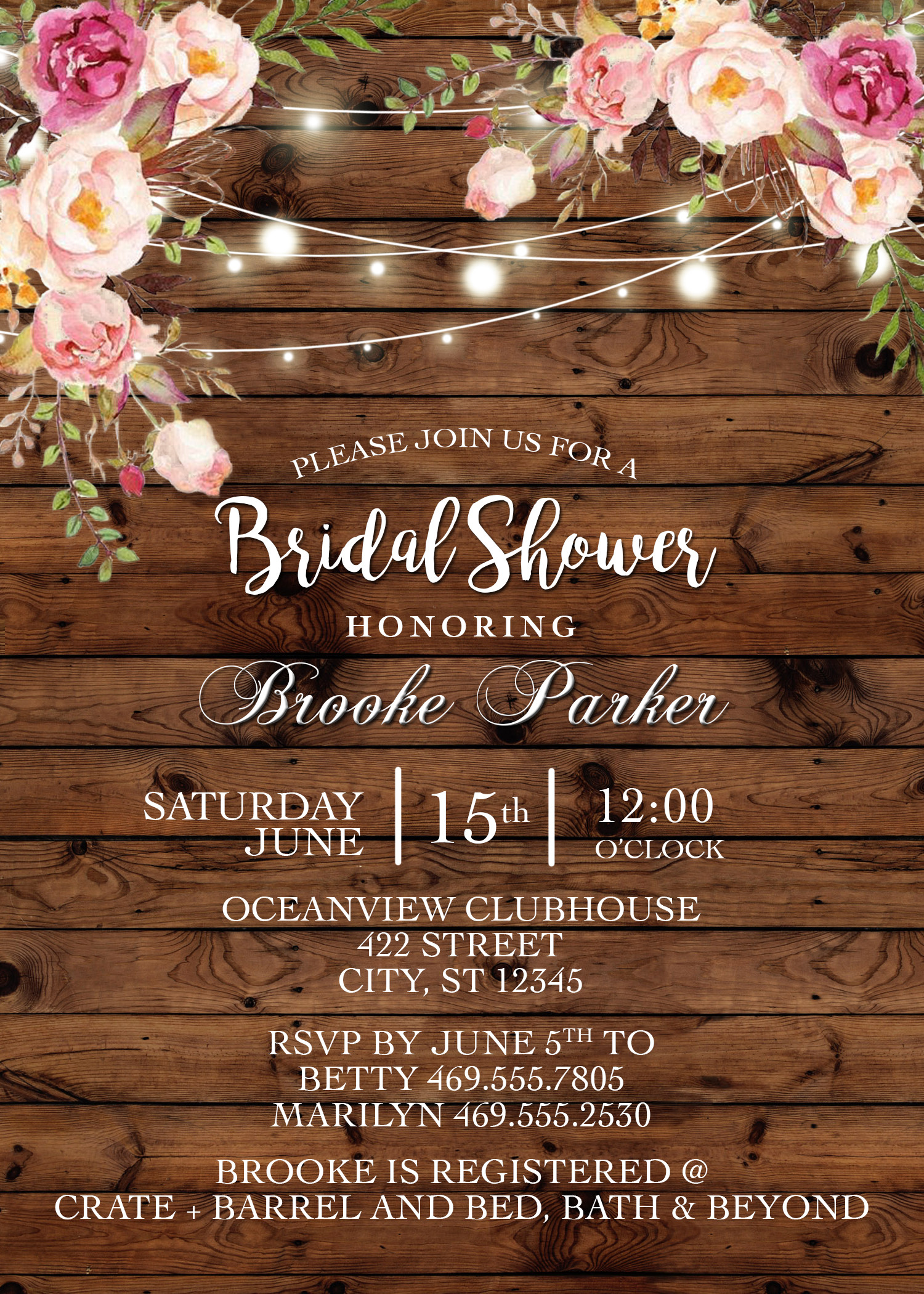 Bridal Shower Invitation