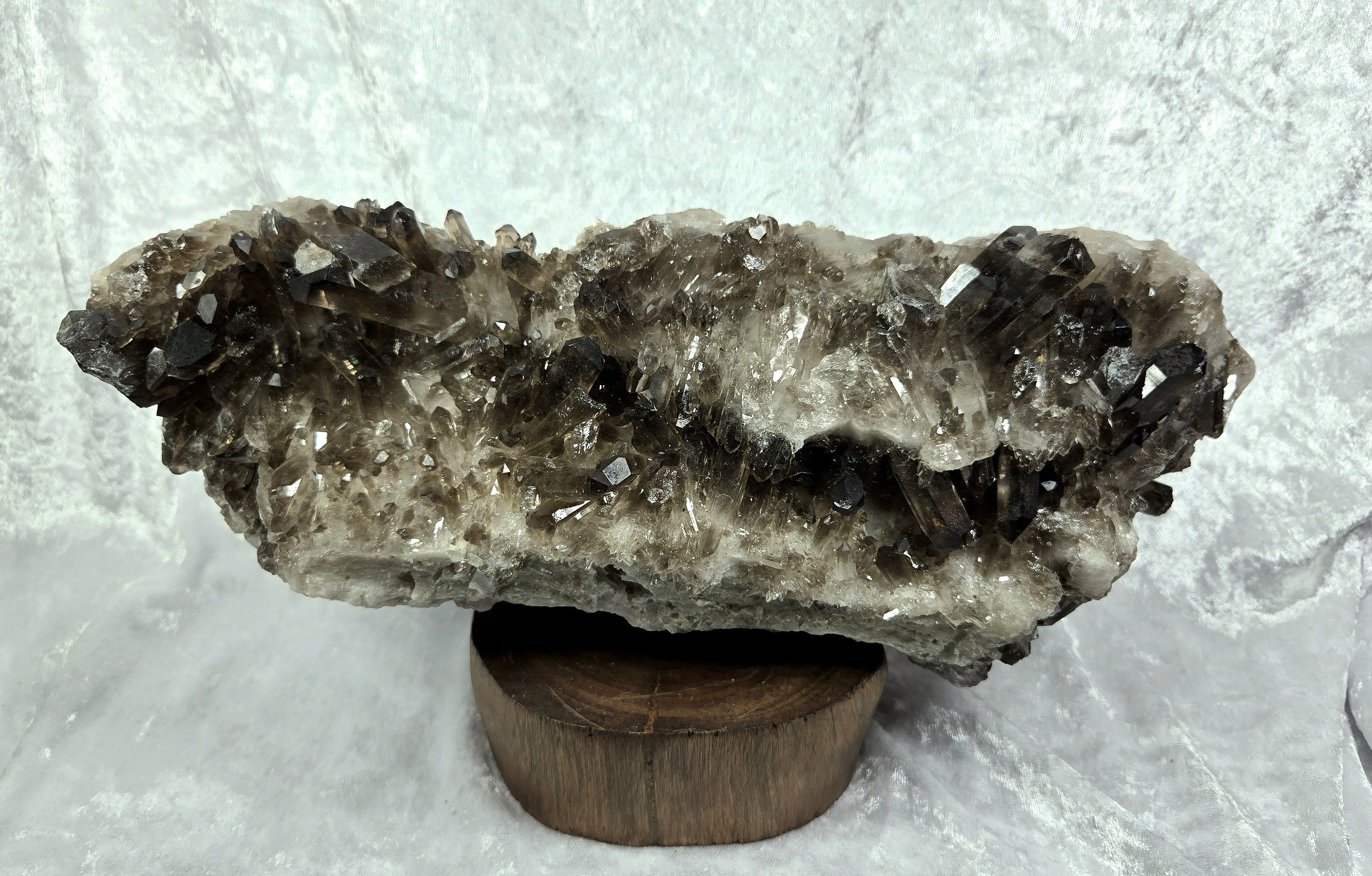 Smoky Quartz Cluster