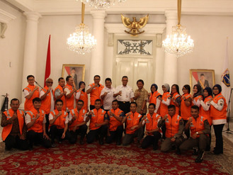 Pemerintah Provinsi DKI Jakarta mengirimkan Tim Psikososial ke daerah bencana