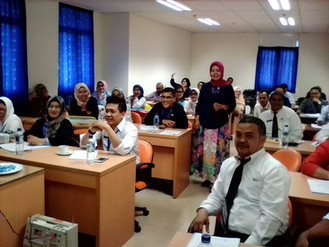 Diklat SPIP (Sistem Pengendalian Intern Pemerintahan) Angkatan 16 Selasa 16 Juli 2019 Narasumber Ibu
