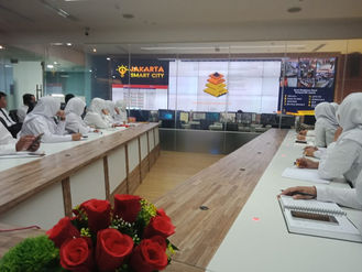Visitasi Diklat prajabatan golongan III angkatan 214-217 Jakarta smart city