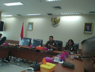 Rapat Pembahasan Sinkronisasi Pelaksanaan Diklat PPNS Penegak Perda, Senin, 29 April 2019, bertempat