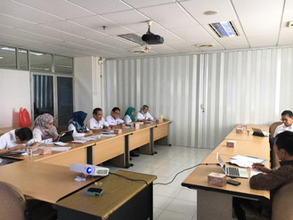 Rapat Paparan Draft Kurikulum Diklat Sekretaris dengan Narasumber Dr. Ahmad Taufik Widyaiswara Ahli