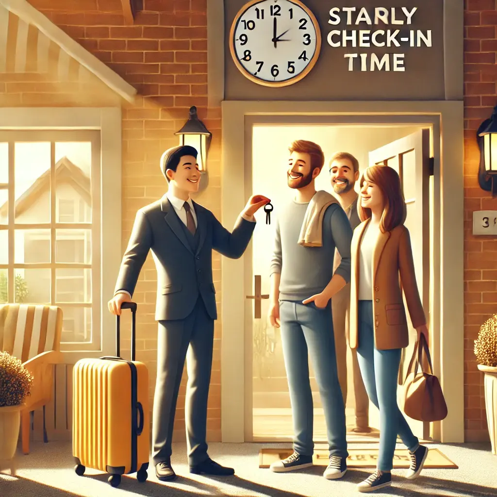 Checking anticipé (arrivée avant 16h00)