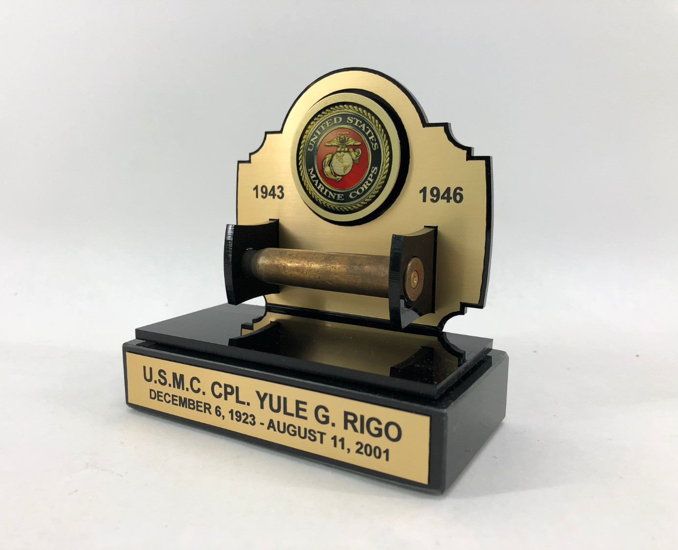 21 Gun Salute Gun Shell Casing Holder