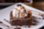 Chocolate Brownie with Ice Cream