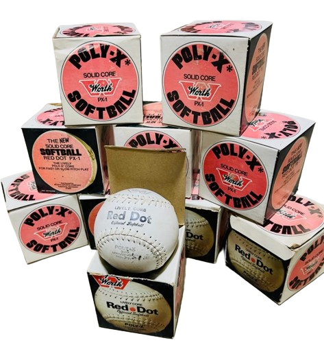 Thumbnail: Red dot softballs