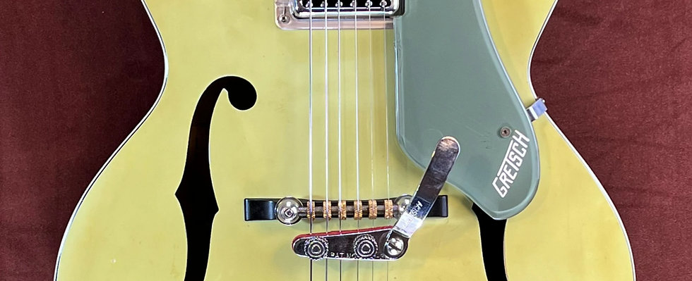 Gretsch Anniversary 6125 Semi-Hollow Electric Guitar | 1962 Two-Tone Green