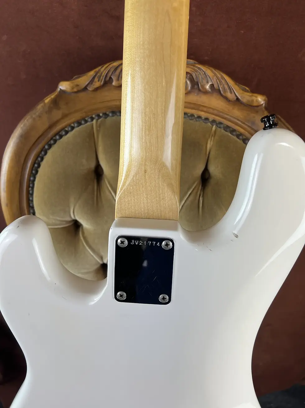 Thumbnail: Fender Japan P Bass back view