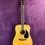 Thumbnail: Vintage Morris R-50 acoustic guitar front dreadnought body solid spruce top