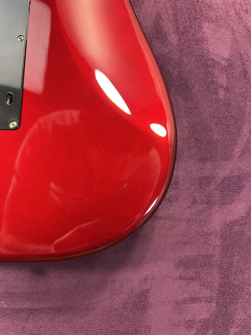 Thumbnail: 2015 Fender Aerodyne back view lightweight basswood body