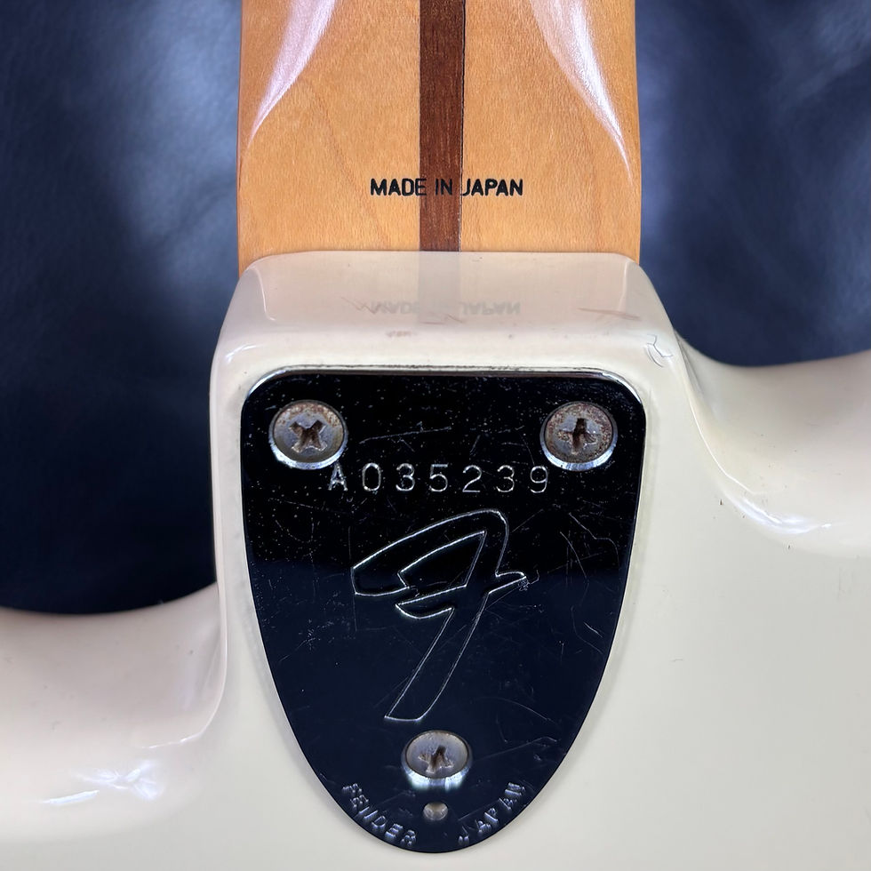 Thumbnail: Fender Stratocaster ST72-70 A Serial - MIJ - 1986 - Olympic White