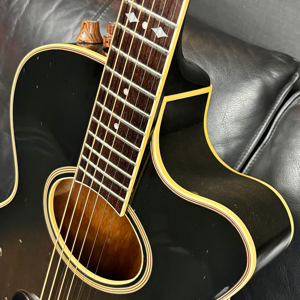 Aria Elecord FE-T65 - MIJ - 80s - Black | guitar-garage