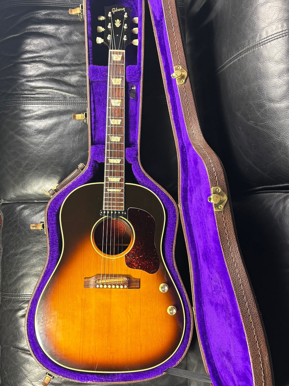 Thumbnail: Gibson ’64 J-160E - 1996 - Sunburst