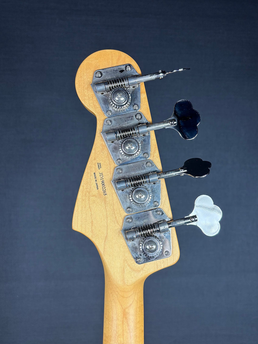 Thumbnail: Fender Made in Japan Hybrid '60s Jazz Bass - 2019 - Charcoal Frost Metallic