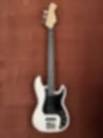 Artist PJ Active Bass white front view