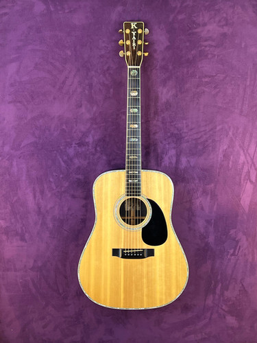 K. Yairi DY-41 Acoustic Guitar | 1977 Natural Made in Japan