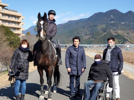 「馬ライフ」取材!