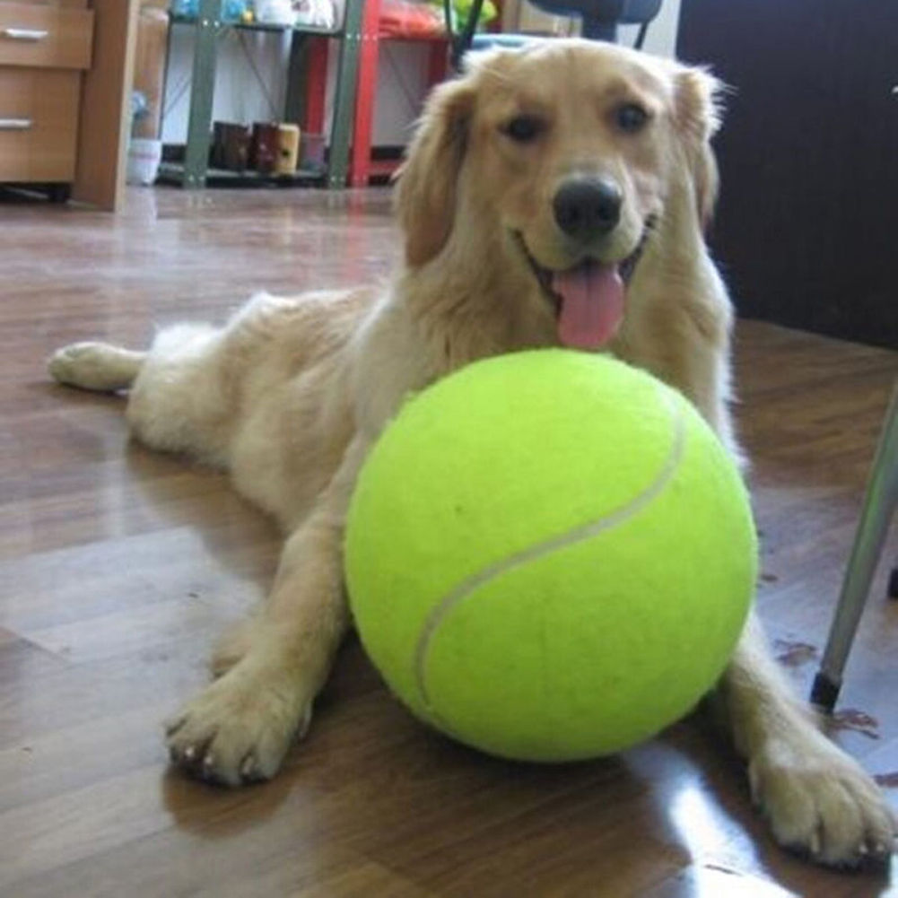 9.5 Inch Dog Tennis Ball Giant Pet Toys Big Inflatable Tennis Ball Kids Ball Pet