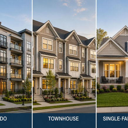 What's the Difference Between a Condo, Townhouse, and Single-Family Home?