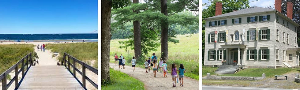 Crane Beach, Appleton Farm Summer Camp, Ipswich Museum
