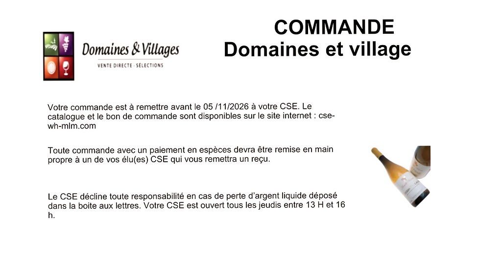 Domaine & Villages