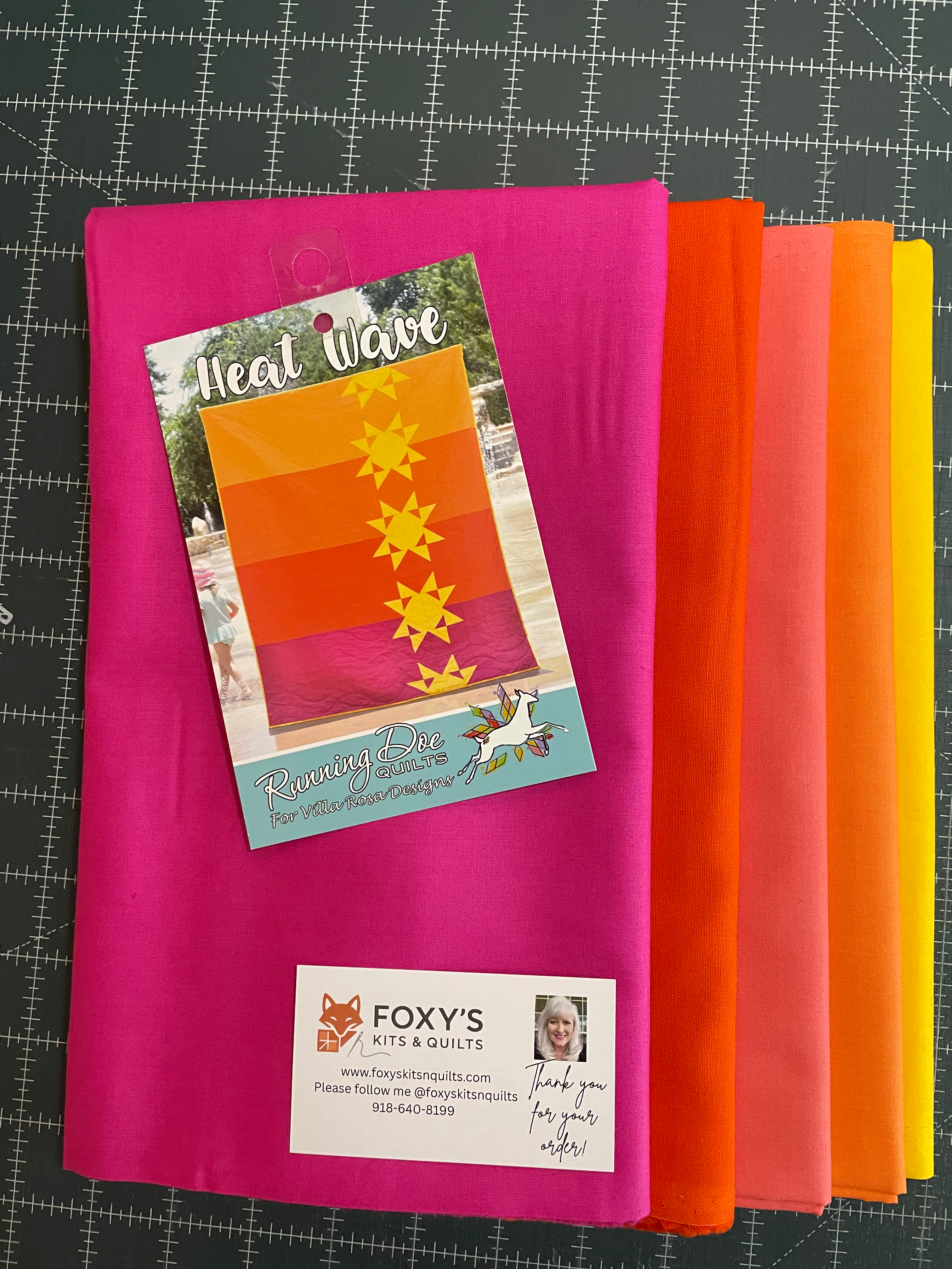 Heat Wave by Running Doe/Villa Rosa Designs Kit 