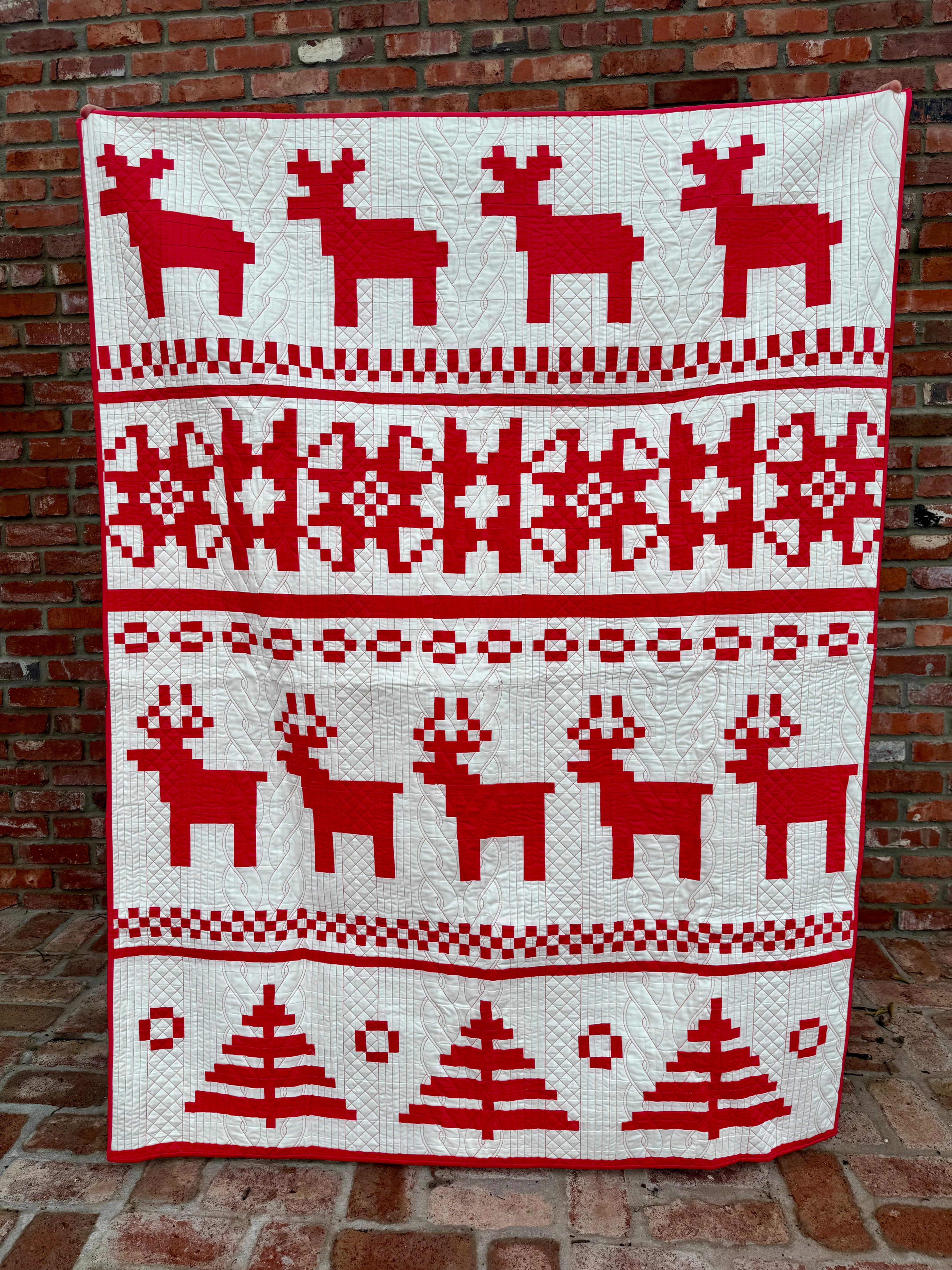 Christmas Sweater Kit by Pixel Quilt
