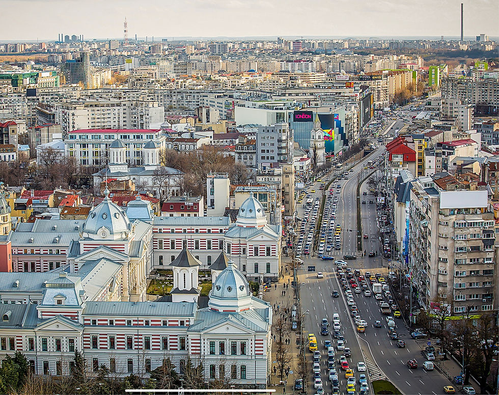 Bucharest in Romania is shaking off it’s recent communist past to become a thriving European city