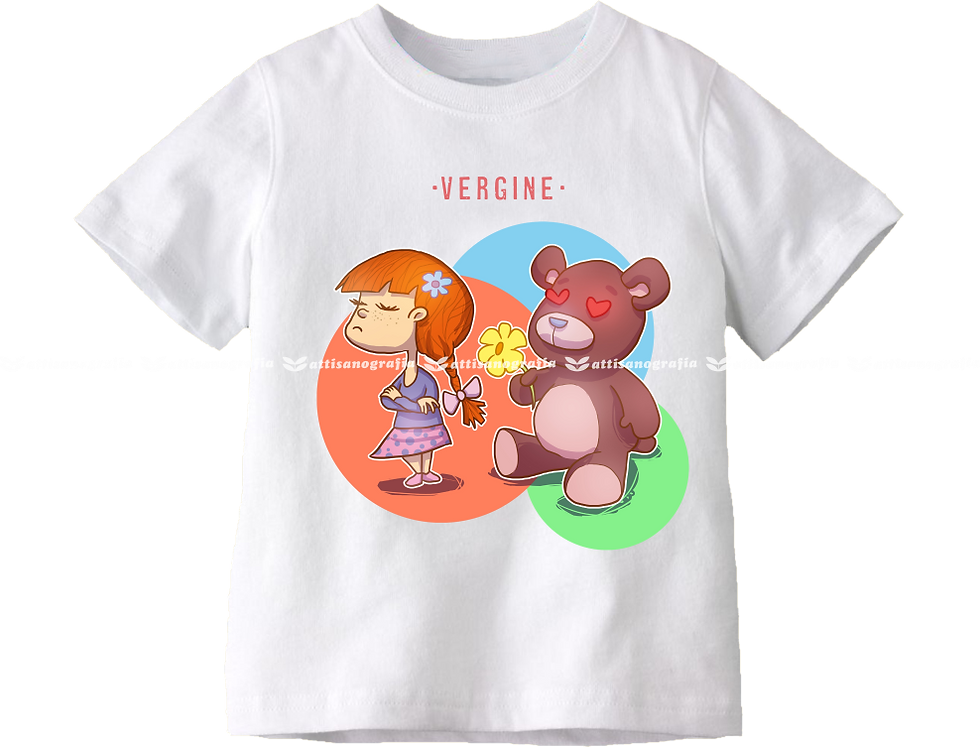 Miniatura: T-Shirt Segno Zodiacale Vergine